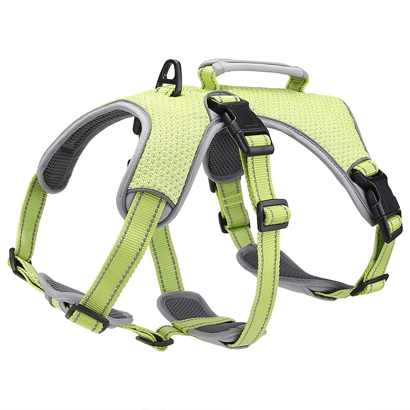 green no escape dog harness vest